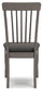 Shullden Dining Table and 4 Chairs
