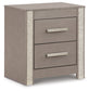 Surancha Queen Poster Bed with Mirrored Dresser, Chest and 2 Nightstands