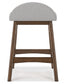 Lyncott Counter Height Dining Table and 4 Barstools