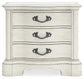 Arlendyne California King Upholstered Bed with Mirrored Dresser, Chest and Nightstand