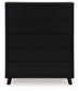 Danziar King Panel Headboard with Mirrored Dresser, Chest and Nightstand
