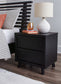 Danziar King Panel Headboard with Mirrored Dresser, Chest and Nightstand