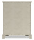 Arlendyne Queen Upholstered Bed with Mirrored Dresser and Chest