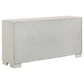 Jessica 6-piece Eastern King LED Bedroom Set Snow White