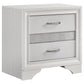Miranda 3-drawer Nightstand Bedside Table White