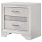 Miranda 3-drawer Nightstand Bedside Table White