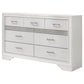 Miranda 9-drawer Dresser White