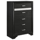 Miranda 6-drawer Bedroom Chest Black