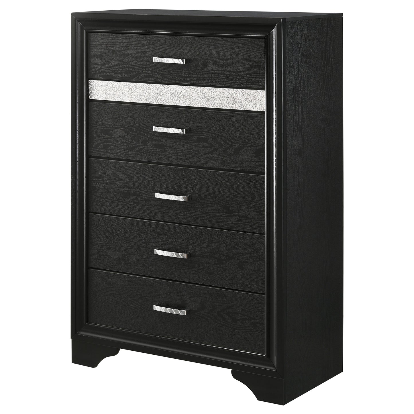 Miranda 6-drawer Bedroom Chest Black