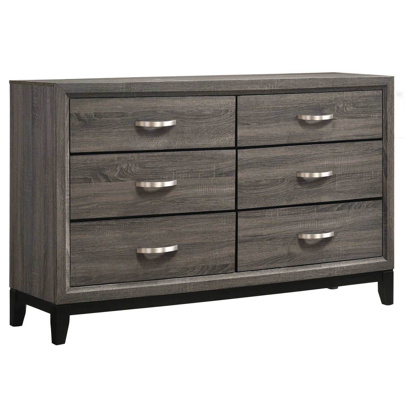 Watson Four-piece Queen Bedroom Set Grey Oak