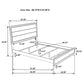 Watson Four-piece Queen Bedroom Set Grey Oak