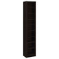 Eliam 71-inch 8-shelf Bookcase Cappuccino