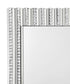 Aideen 32 x 47 Inch Acrylic Crystal Wall Mirror Silver