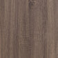 Brantford 6-drawer Dresser with Mirror Barrel Oak
