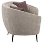Ellorie 3-piece Upholstered Curved Sofa Set Beige