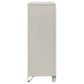 Olivia 5-drawer Bedroom Chest of Drawers Pearl White