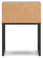 Deanlow Twin Platform Panel Bed with Nightstand