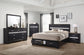Miranda 6-drawer Bedroom Chest Black