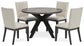 Glinari Dining Table and 4 Chairs