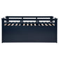 Carlsbad Wood Twin Captains Bed With Trundle Navy Blue
