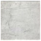 Ebby Square Genuine Marble Top Metal End Table White