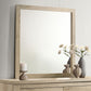 Oakglen Dresser Mirror Weathered Oak
