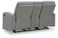 Gauntlet DBL Rec Loveseat w/Console
