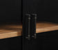 Middleton 4-door Sideboard Server with Dual Drawers Black