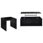 Knapp 2-piece Lift Top Coffee Table Set Black