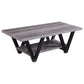 Stevens 3-piece Rectangular Coffee and End Table Set Grey