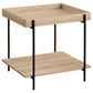 Fallon 2-piece Rectangular Coffee and End Table Set Natural