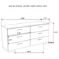 Felicity 4-piece California King Bedroom Set White High Gloss