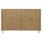 Arini 4-piece Queen Bedroom Set Cream and Sand Wash