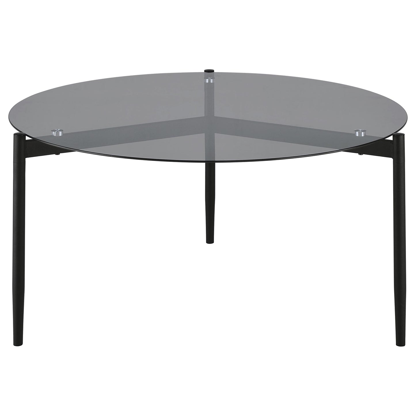 Rosalie 3-piece Round Coffee and End Table Set Grey