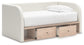 Arloster Twin Upholstered Day Bed with Storage