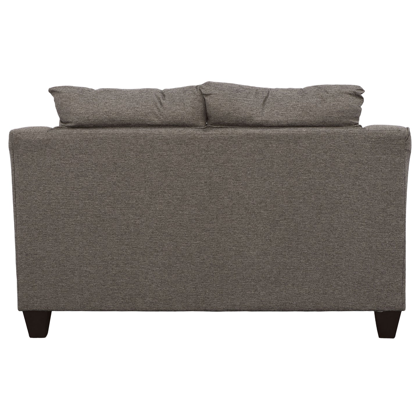 Salizar 2-piece Upholstered Flared Arm Sofa Set Grey