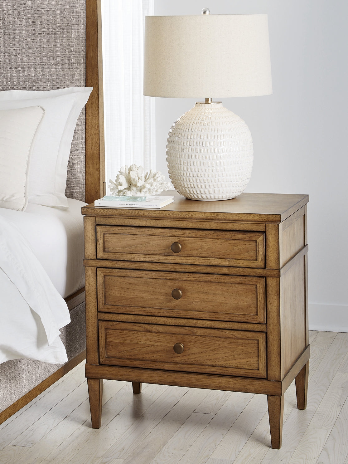 Sharlance Three Drawer Night Stand