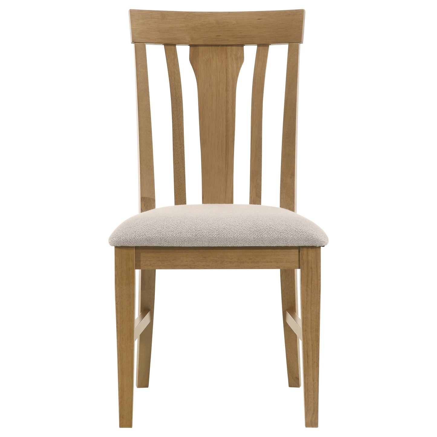 Hartville Dining Side Chair Natural Light Brown (Set of 2)