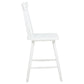 Andrews Windsor Counter Height Dining Side Chair White (Set of 2)
