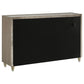 Lorient 8-drawer LED Bedroom Dresser Cabinet Ivory and Camel