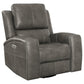 Brickston 3-piece Triple Power Reclining Sofa Set Charcoal