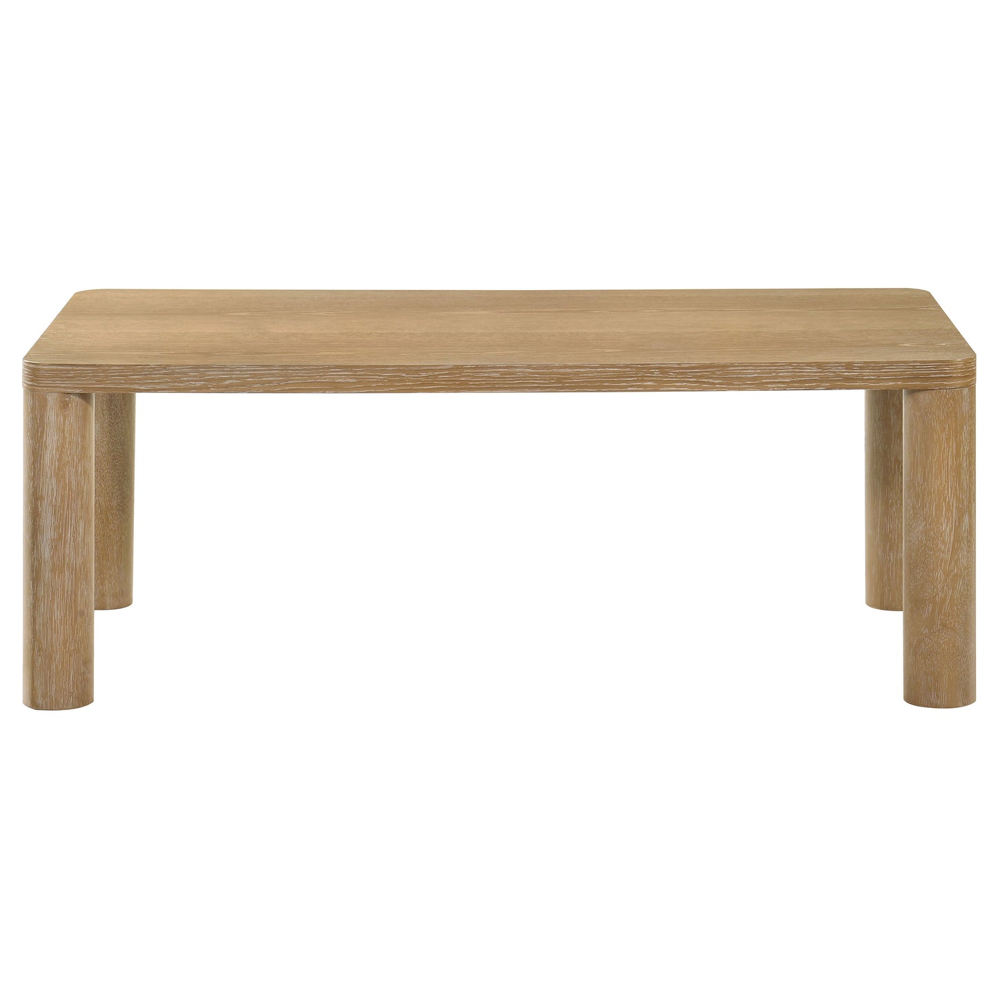 Castlewood Engineered Wood Cocktail Coffee Table Washed Oak