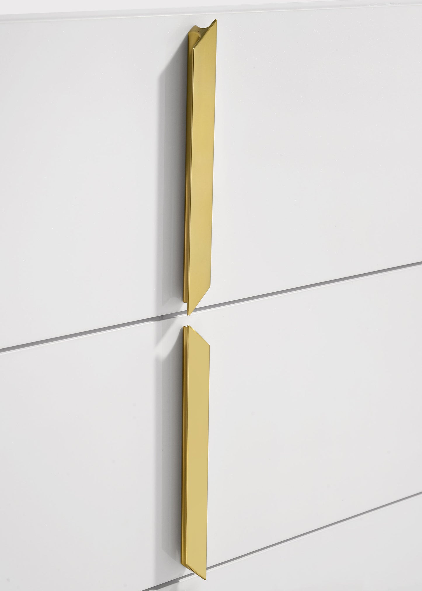 Ines 4-piece Queen Bedroom Set Grey and White High Gloss