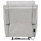 Sylmar Chenille Upholstered Power Recliner Dove Grey