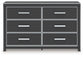 Zuraleus Six Drawer Dresser
