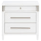 Gracemont 3-drawer Bedroom Nightstand Bedside Table White