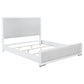 Gracemont 57-inch Eastern King Panel Bed Grey and White