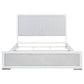 Gracemont 57-inch Eastern King Panel Bed Grey and White
