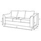 Salizar Upholstered Flared Arm Sofa Sand