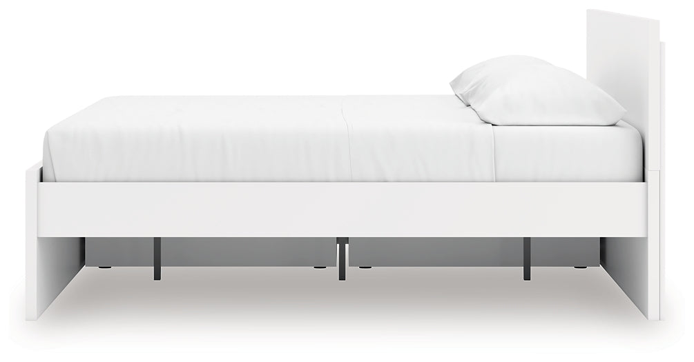 Onita King Panel Platform Bed with Storage